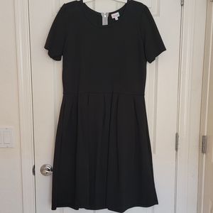 LulaRoe, Ameila Dress, black, 2XL